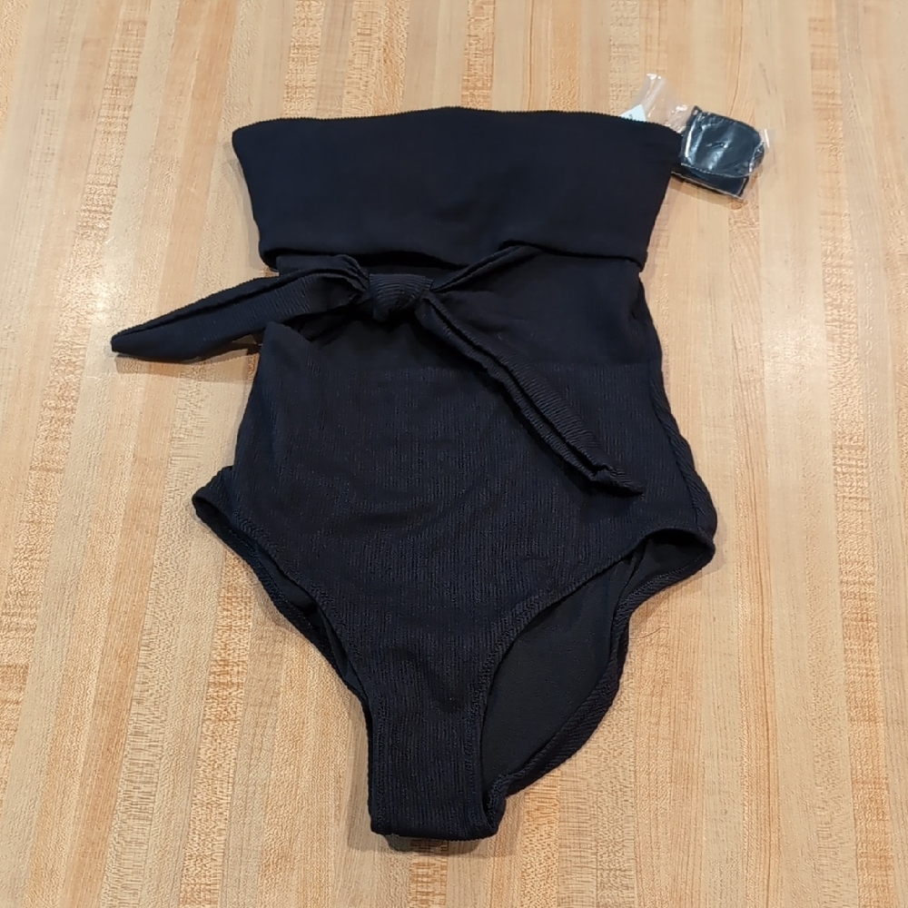 Aerie Black One-Piece Swimsuit